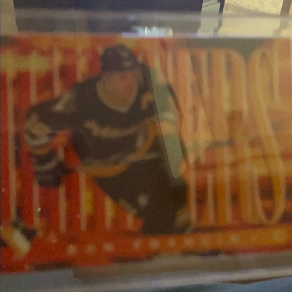 Rare hockey card